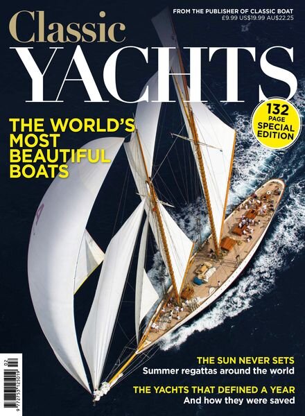 Classic Yachts – August 2024 Cover