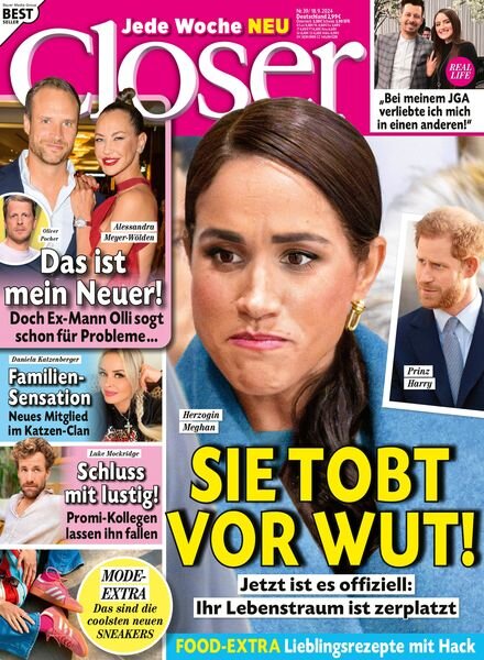 Closer Germany – 18 September 2024 Cover
