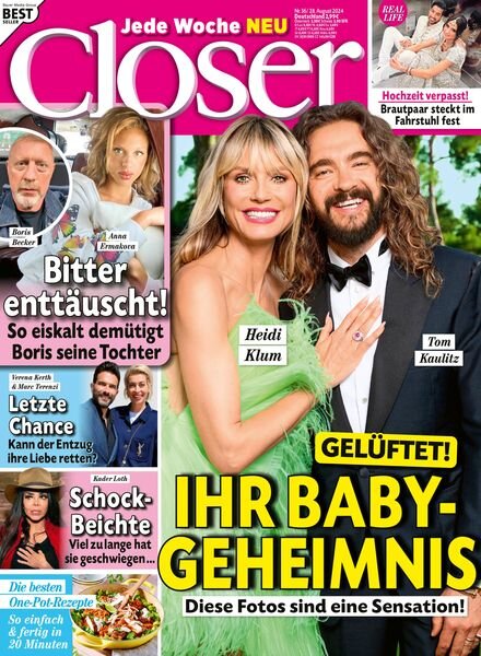 Closer Germany – 28 August 2024 Cover