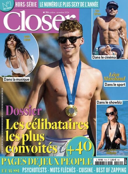 Closer – Hors-Serie Jeux – Octobre-Novembre 2024 Cover