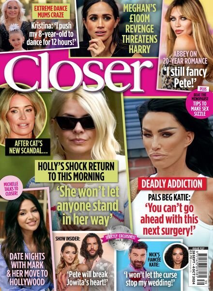 Closer UK – 28 September 2024 Cover