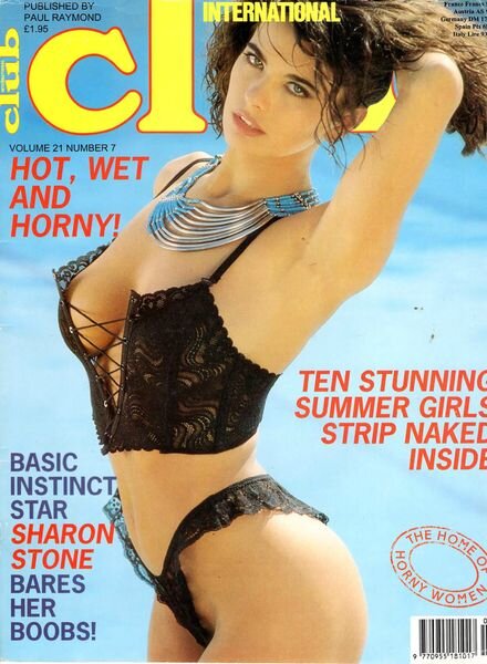 Club International UK – Volume 21 Number 7 1992 Cover