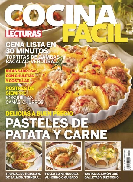 Cocina Facil Espana – Agosto 2024 Cover
