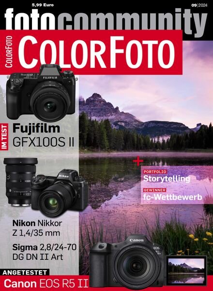 ColorFoto – September 2024 Cover
