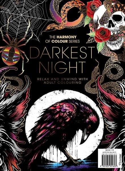 Colouring Book – Darkest Night 2024 Cover