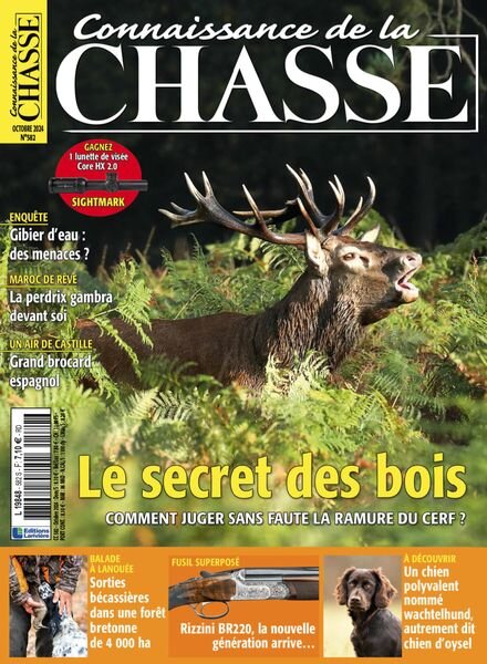 Connaissance de la Chasse – Octobre 2024 Cover