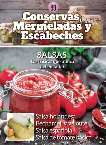 Conservas mermeladas y escabeches – 15 Septiembre 2024 Cover