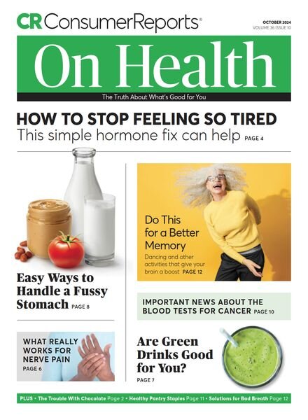 Consumer Reports on Health – October 2024 Cover