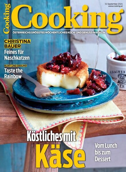 Cooking Austria – 13 September 2024 Cover