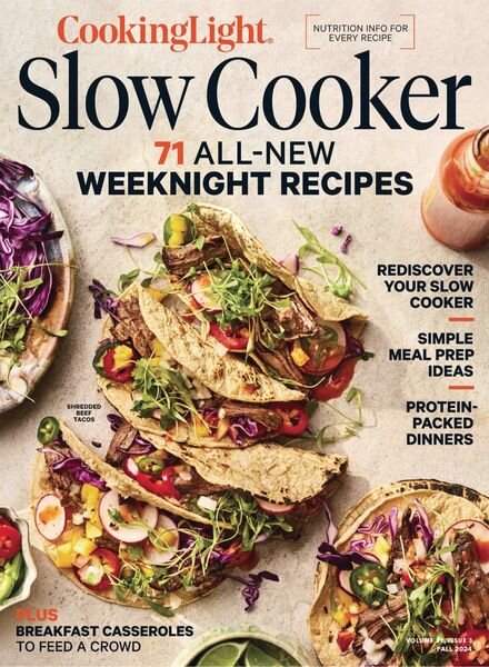 Cooking Light – Fall 2024 Cover
