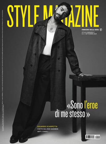 Corriere della Sera Style – 3 Settembre 2024 Cover
