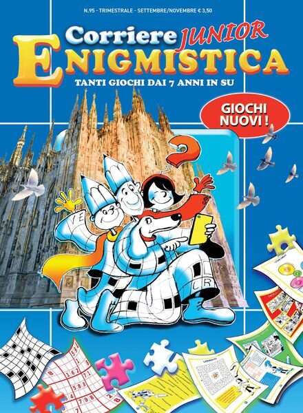 Corriere Enigmistica Junior – Settembre-Ottobre-Novembre 2024 Cover