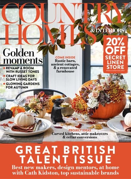 Country Homes & Interiors – October 2024 Cover