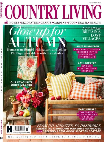 Country Living UK – November 2024 Cover