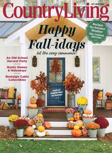 Country Living USA – October-November 2024 Cover