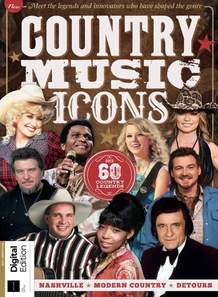 Country Music Icons – 1st Edition – July 2024 Cover
