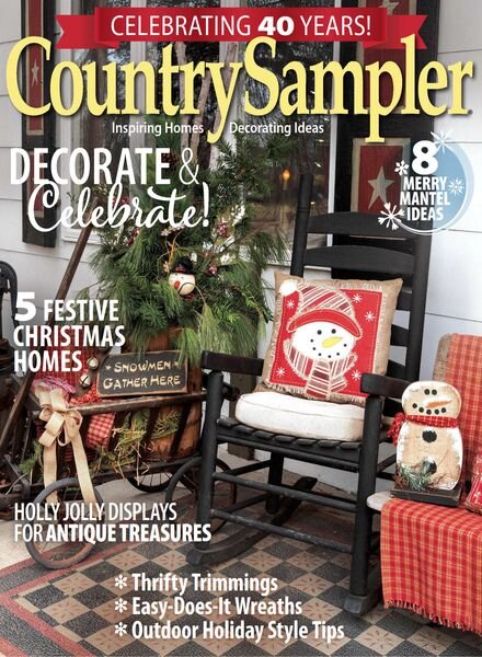 Country Sampler – Winter 2024 Cover