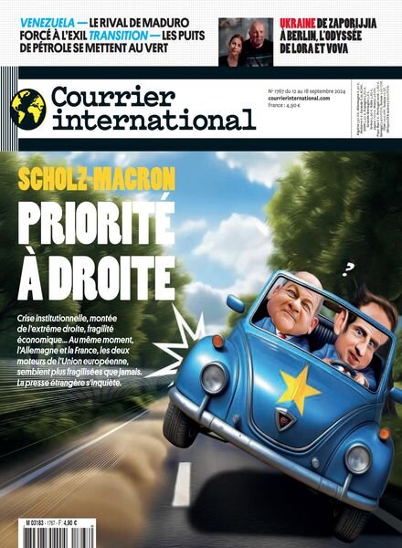 Courrier International – 12 Septembre 2024 Cover