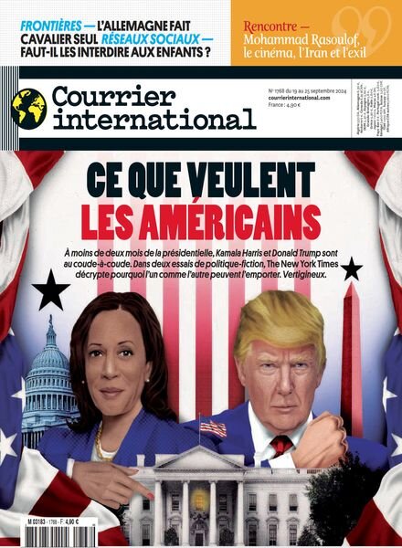 Courrier International – 19 Septembre 2024 Cover