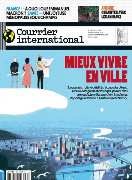 Courrier International – 29 Aout 2024 Cover