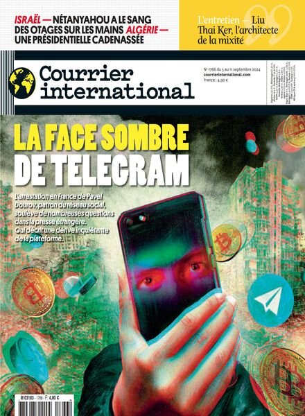 Courrier International – 5 Septembre 2024 Cover