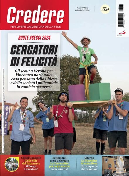 Credere – 1 Settembre 2024 Cover