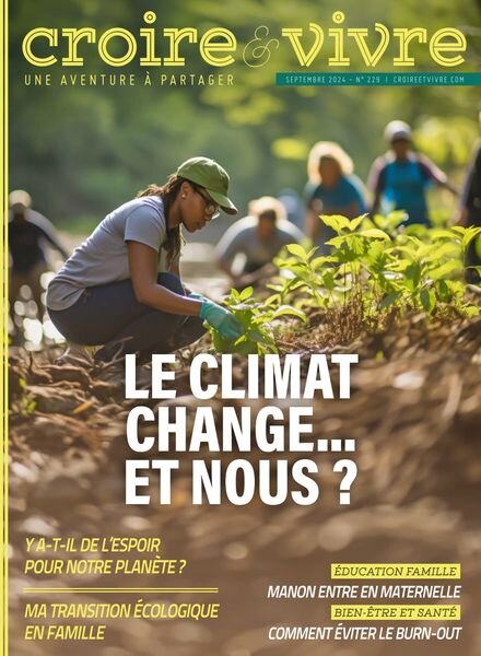 Croire & Vivre – Septembre 2024 Cover