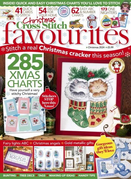 Cross Stitch Favourites – Christmas 2024 Cover