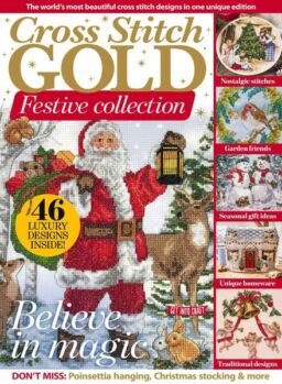 Cross Stitch Gold – Christmas 2024