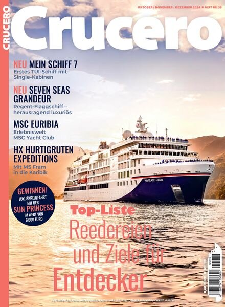 Crucero – Oktober-November-Dezember 2024 Cover