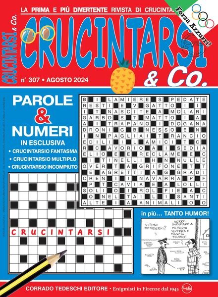 Crucintarsi & Co – Agosto 2024 Cover