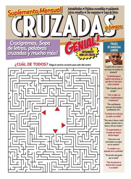 Cruzadas y Genial! – Fasciculo 9 2024 Cover