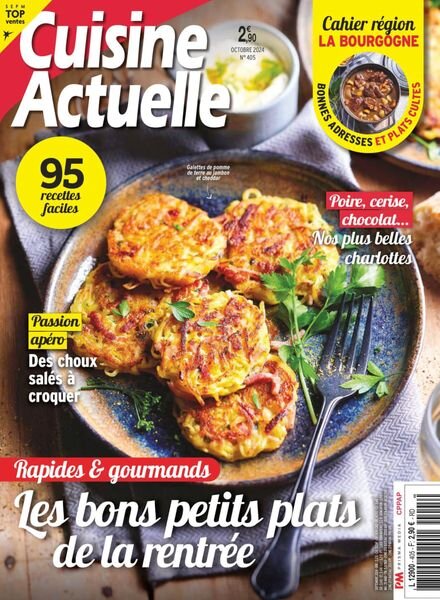 Cuisine Actuelle – Octobre 2024 Cover