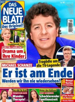 Das Neue Blatt – 25 September 2024