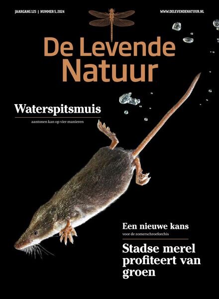 De Levende Natuur – September 2024 Cover