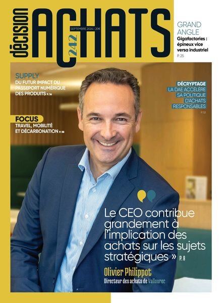 Decision Achats – Septembre 2024 Cover