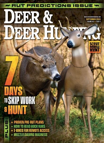 Deer & Deer Hunting – September 2024 Cover