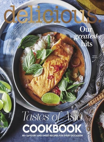 delicious Cookbooks – Tastes of Asia 2024 Cover