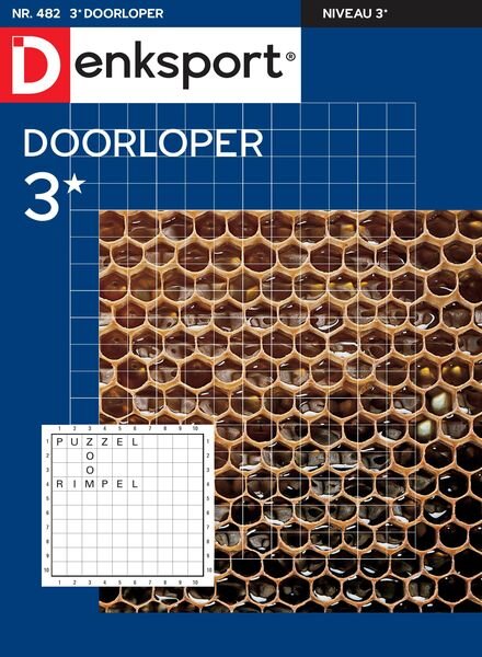 Denksport Doorloper 3 – 5 September 2024 Cover