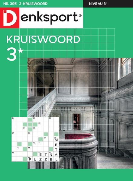 Denksport Kruiswoord 3 – 5 September 2024 Cover