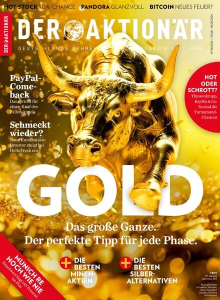Der Aktionar – 30 August 2024 Cover