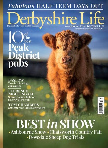 Derbyshire Life – October 2024 Cover