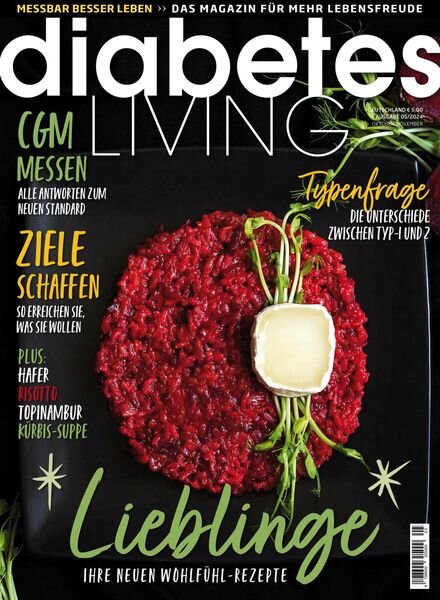 Diabetes Living Germany – Oktober-November 2024 Cover