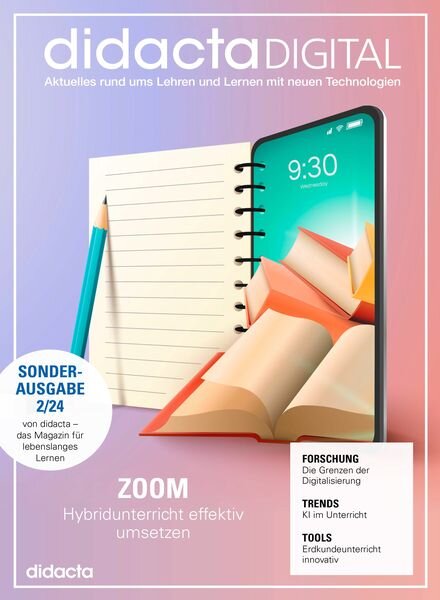 didactaDIGITAL – Ausgabe 2 2024 Cover