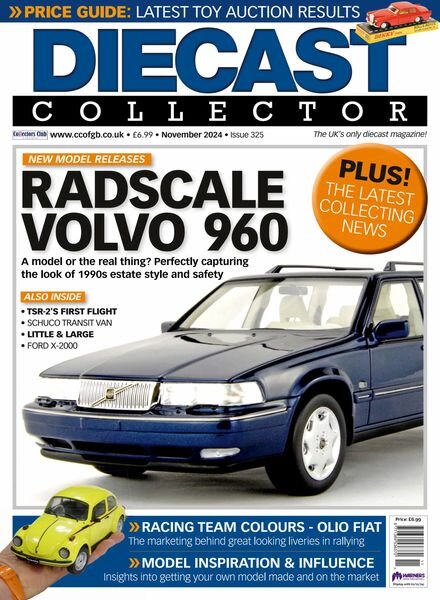 Diecast Collector – November 2024 Cover