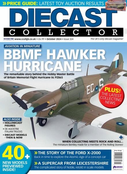 Diecast Collector – October 2024 Cover