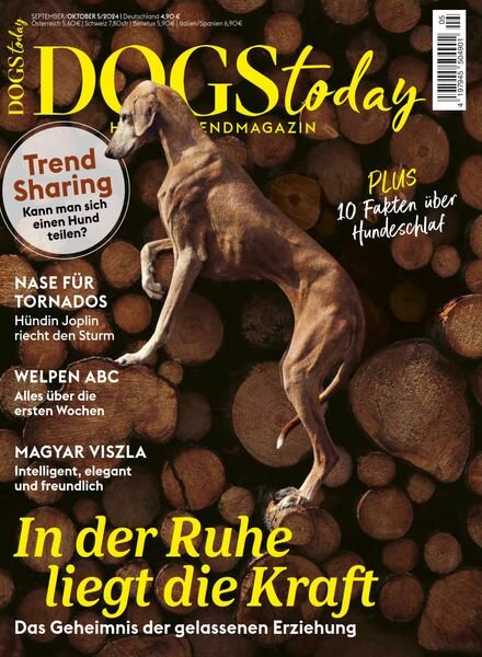 Dogs Today Germany – September-Oktober 2024 Cover