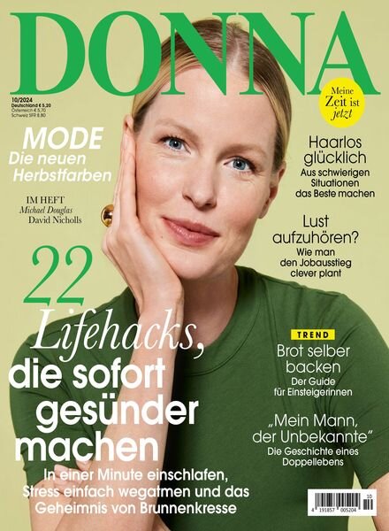 Donna – Oktober 2024 Cover