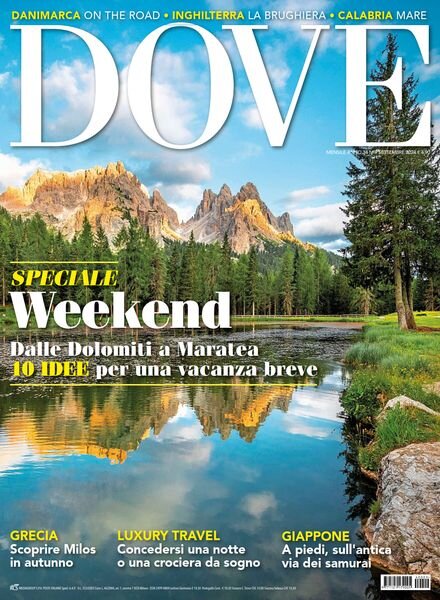 Dove – Settembre 2024 Cover