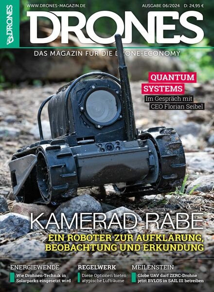 Drones – September 2024 Cover